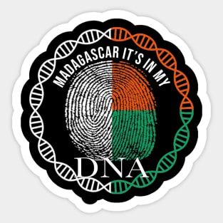 Madagascar Its In My DNA - Gift for Malagasy From Madagascar Sticker